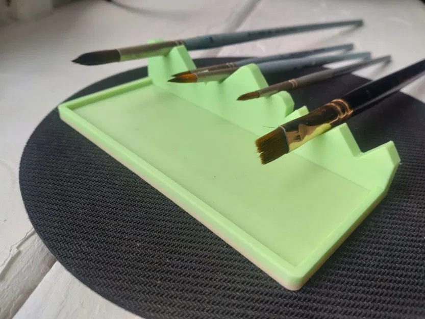 Khay Đỡ Cọ Vẽ Màu Nước Tiện Dụng Cho Nghệ Sĩ - Image 2