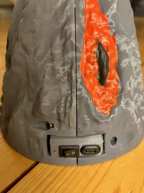 Núi lửa cho đường ray tàu hỏa bằng gỗ (Brio, Ikea) - Image 3