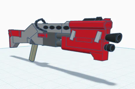 Mô hình súng shotgun chiến thuật cho Dummy 13 - Phụ kiện in 3D - Image 1