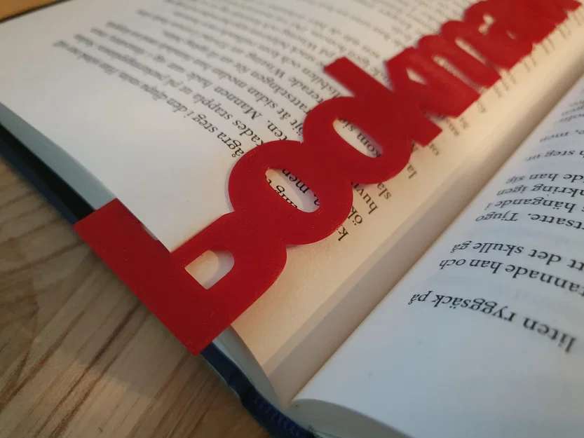 Mẫu in 3D thẻ đánh dấu trang sách (Bookmark) cực đẹp và tiện dụng - Image 2