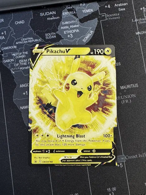 HUEFORGE - Thẻ bài Pokemon - Pikachu - 5 màu - Image 1