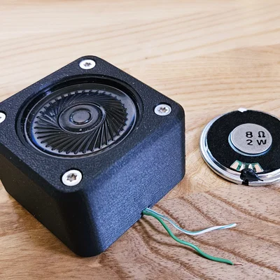 Hộp loa 40mm cho DFplayer 2W