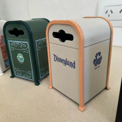 Mô hình thùng rác Disney - Tỉ lệ 1:10