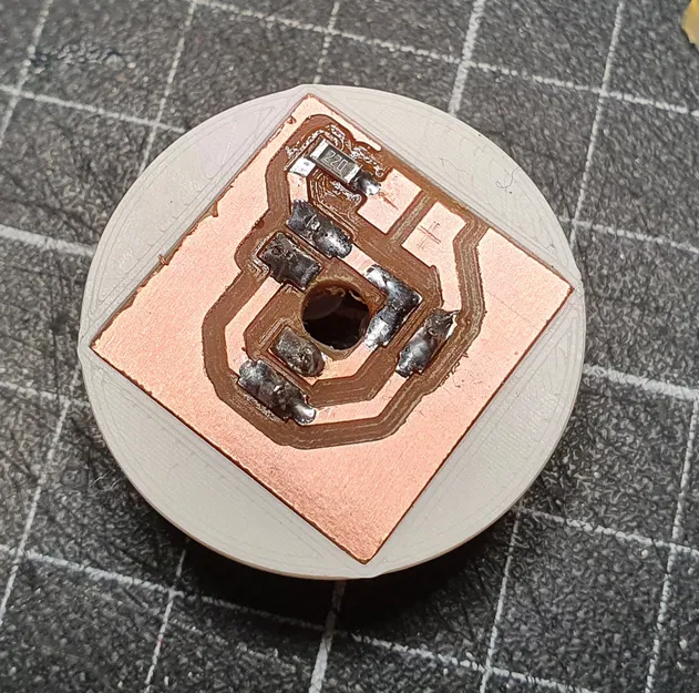 Mô hình tên lửa lên trăng 60cm kèm đế đèn - Image 3