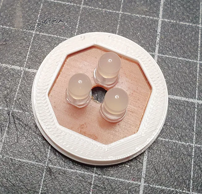 Mô hình tên lửa lên trăng 60cm kèm đế đèn - Image 4