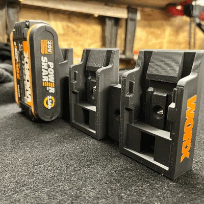 Giá treo bộ 3 pin WORX (WORX trio battery holder)