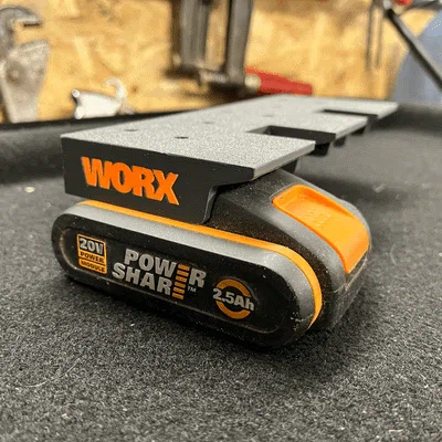 Giá treo bộ 3 pin WORX (WORX trio battery holder)