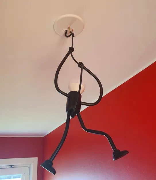 Kẹp giảm tải căng dây cáp (Cable Strain Relief) cho đèn treo - Tự in 3D - Image 2