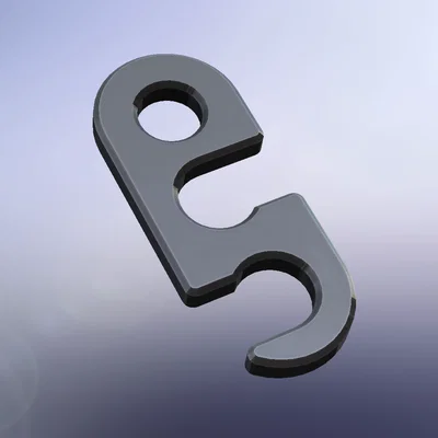 Kẹp giảm tải căng dây cáp (Cable Strain Relief) cho đèn treo - Tự in 3D