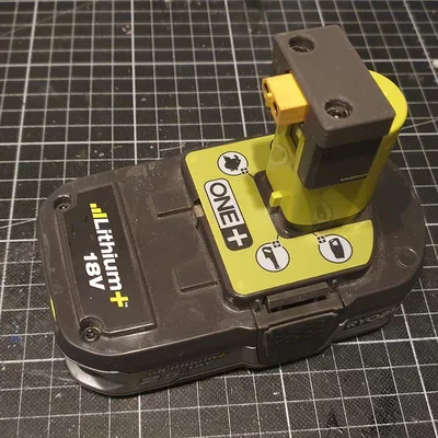 Bộ chuyển đổi pin Ryobi 18V sang XT60 cho các dự án DIY