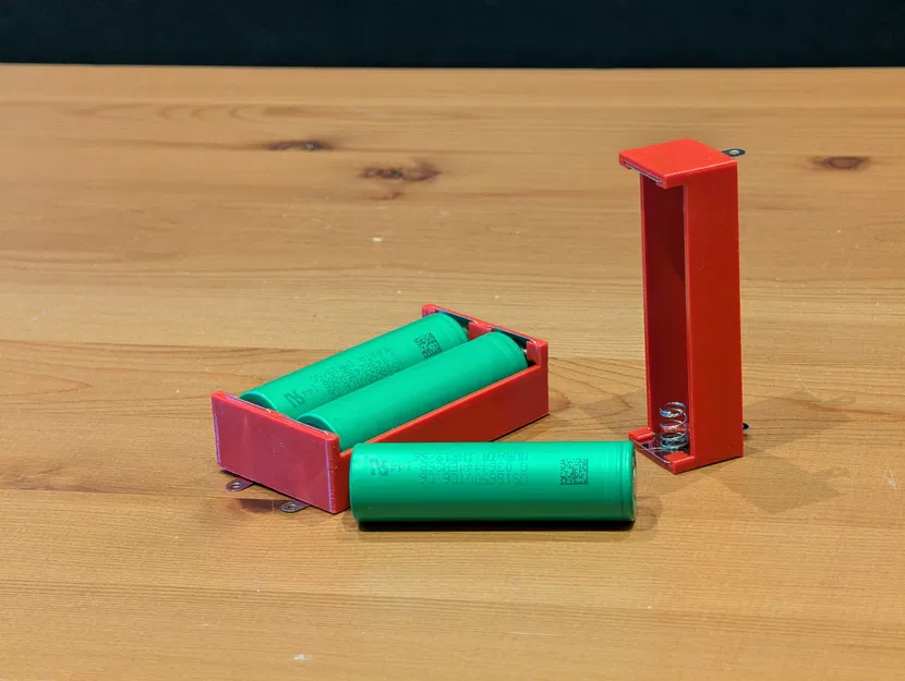 Đế giữ pin 18650 cho tiếp điểm 18.5mm - Image 2