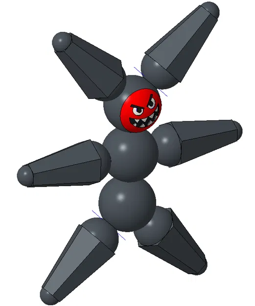 Mô hình 3D Megabot từ Big Hero 6 - Tự tay lắp ráp cực chất - Image 1