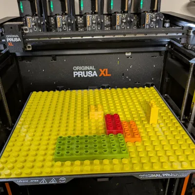 Tấm đế lắp ráp Lego Duplo cỡ lớn 22x22 (kèm file OpenSCAD)