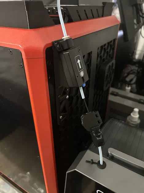 Mod giá đỡ cảm biến sợi nhựa Creality K1C tối ưu vị trí - Image 1