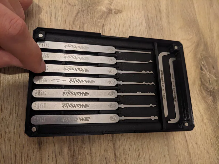 Lock Pick Stack - Hệ thống hộp xếp chồng đựng dụng cụ mở khóa - Image 3
