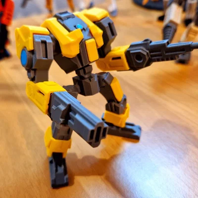 BattleMech - Steel Diver: Robot hành động có khớp nối linh hoạt