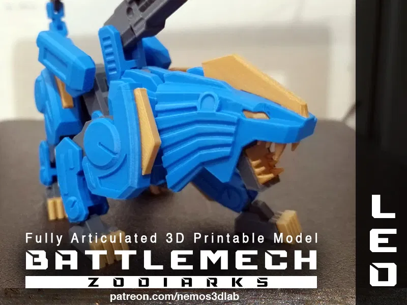 BattleMech Zodiarks - Leo - Image 1
