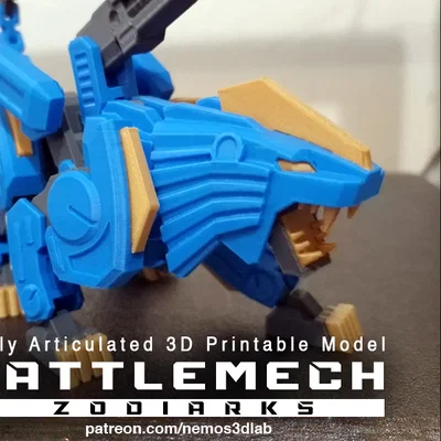 BattleMech Zodiarks - Leo