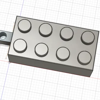 Móc khóa LEGO tương thích 100% - File in 3D độc đáo cho mọi lứa tuổi