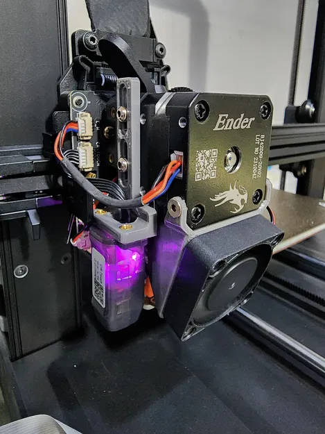 Ốp quạt tản nhiệt hotend Ender 3 V3 SE cho quạt 40mm - Image 1