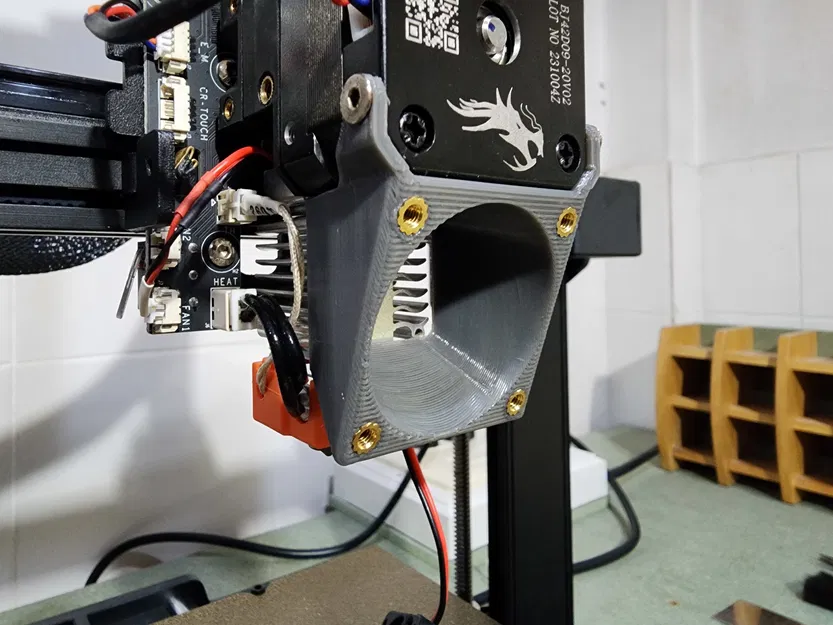 Ốp quạt tản nhiệt hotend Ender 3 V3 SE cho quạt 40mm - Image 3