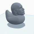 Mô hình chú vịt The Rock Duck độc đáo - Tải file STL miễn phí - Thumbnail 1
