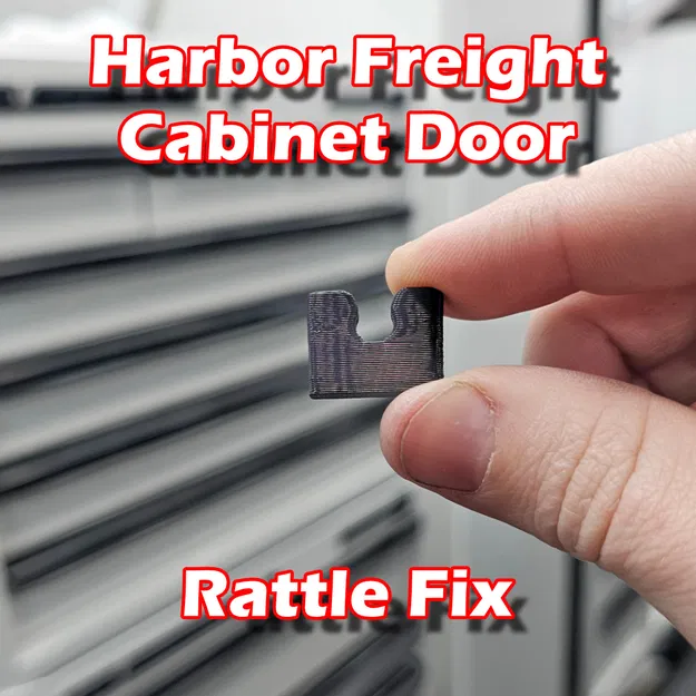 Giải pháp chống rung cánh cửa tủ Harbor Freight - Image 1