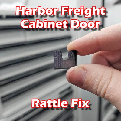 Giải pháp chống rung cánh cửa tủ Harbor Freight