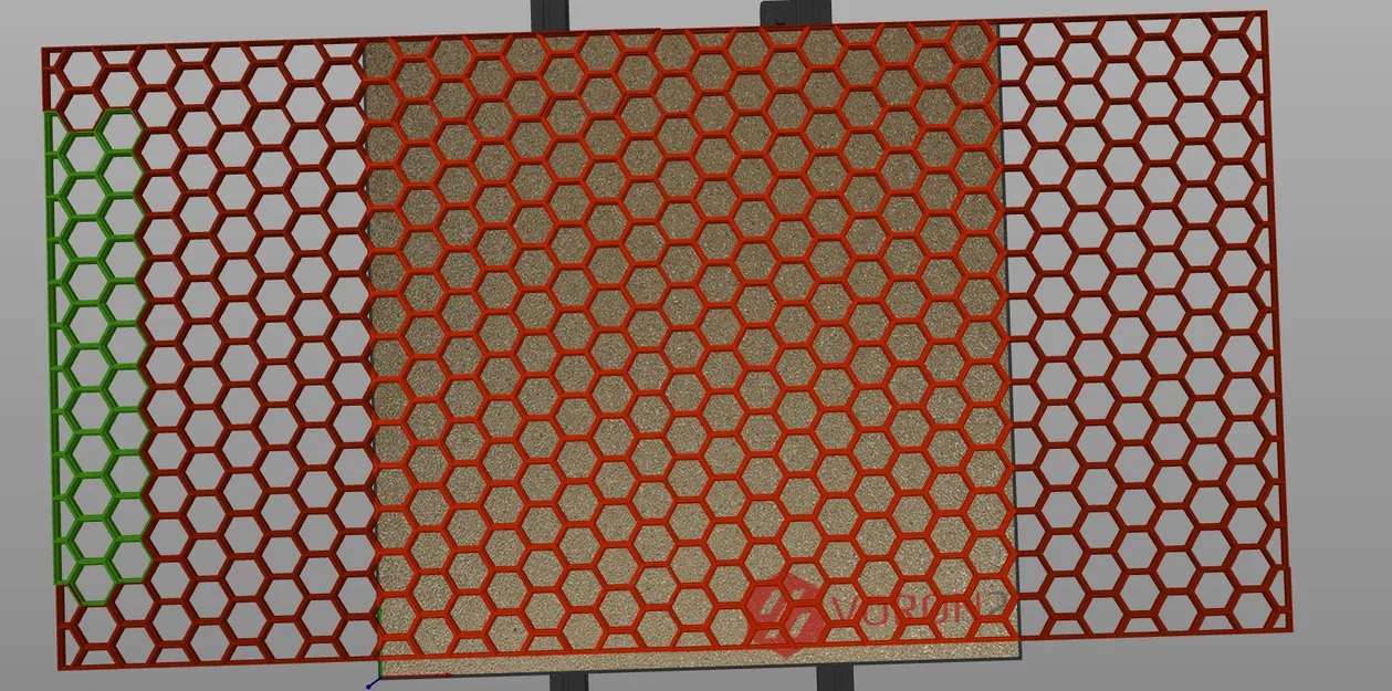 Cạnh Viền "Big Printer" Cho Honeycomb Storage Wall - Image 2