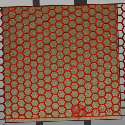 Cạnh Viền "Big Printer" Cho Honeycomb Storage Wall