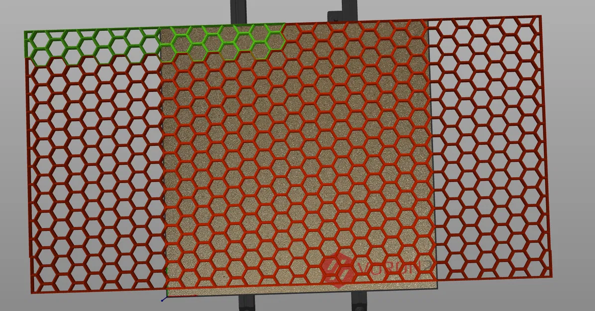 Cạnh Viền "Big Printer" Cho Honeycomb Storage Wall - Image 3