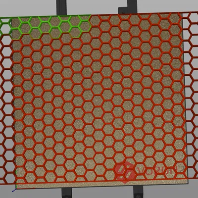 Cạnh Viền "Big Printer" Cho Honeycomb Storage Wall