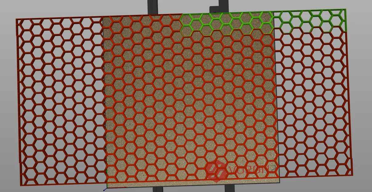 Cạnh Viền "Big Printer" Cho Honeycomb Storage Wall - Image 4