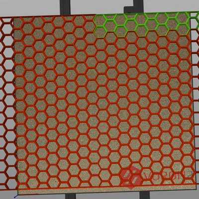 Cạnh Viền "Big Printer" Cho Honeycomb Storage Wall