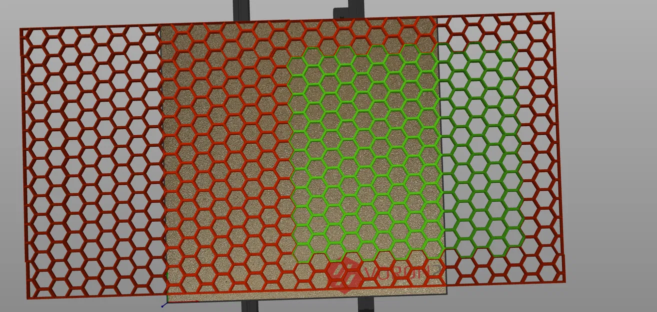 Cạnh Viền "Big Printer" Cho Honeycomb Storage Wall - Image 5