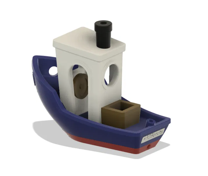 Mô hình 3D BENCHY lắp ráp nhiều mảnh (Fusion360) - Image 1