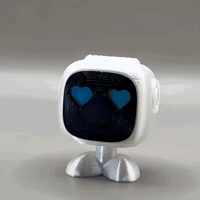 Bobble Bot - Chú robot fidget lắc lư đáng yêu + Dụng cụ kiểm tra độ rung máy in 3D