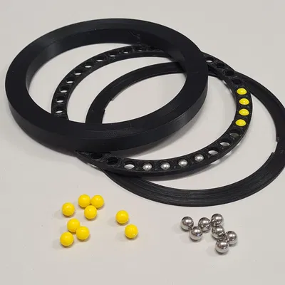 Bàn xoay trưng bày rỗng / Bạc đạn chặn Axial Ball Bearing