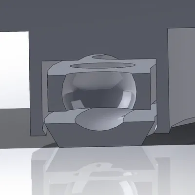 Bàn xoay trưng bày rỗng / Bạc đạn chặn Axial Ball Bearing