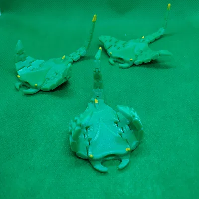 Mô hình Cá đuối Manta có khớp nối linh hoạt