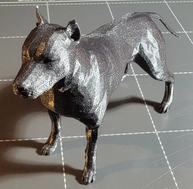 Mô hình in 3D chó Pitbull lai Labrador cực chất cho người yêu thú cưng - Image 2