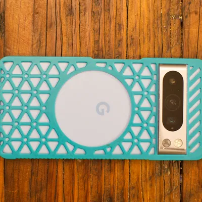 Ốp lưng Pixel 8 Pro với họa tiết bề mặt độc đáo