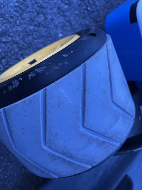 Bộ bánh xe 3D cho xe điện Super Mario Kart Deluxe 24V - Bánh trước và sau - Image 15