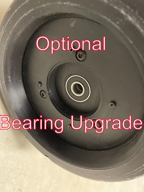 Bộ bánh xe 3D cho xe điện Super Mario Kart Deluxe 24V - Bánh trước và sau - Image 16