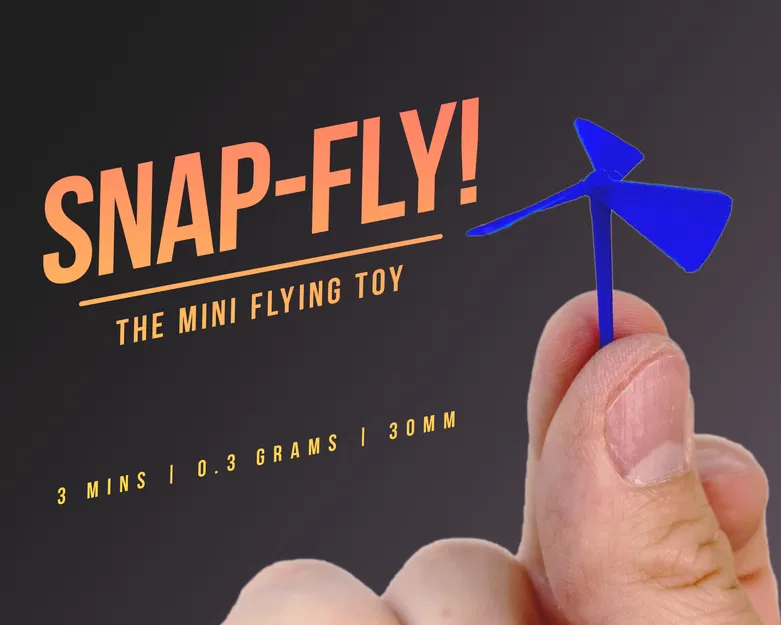 SNAP-FLY! | Đồ chơi mini bay siêu tốc - Image 1