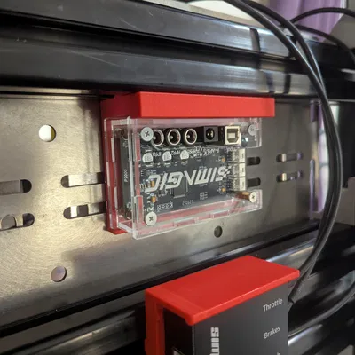 Ngàm gắn bộ điều khiển Simagic P2000 cho khung nhôm 4040