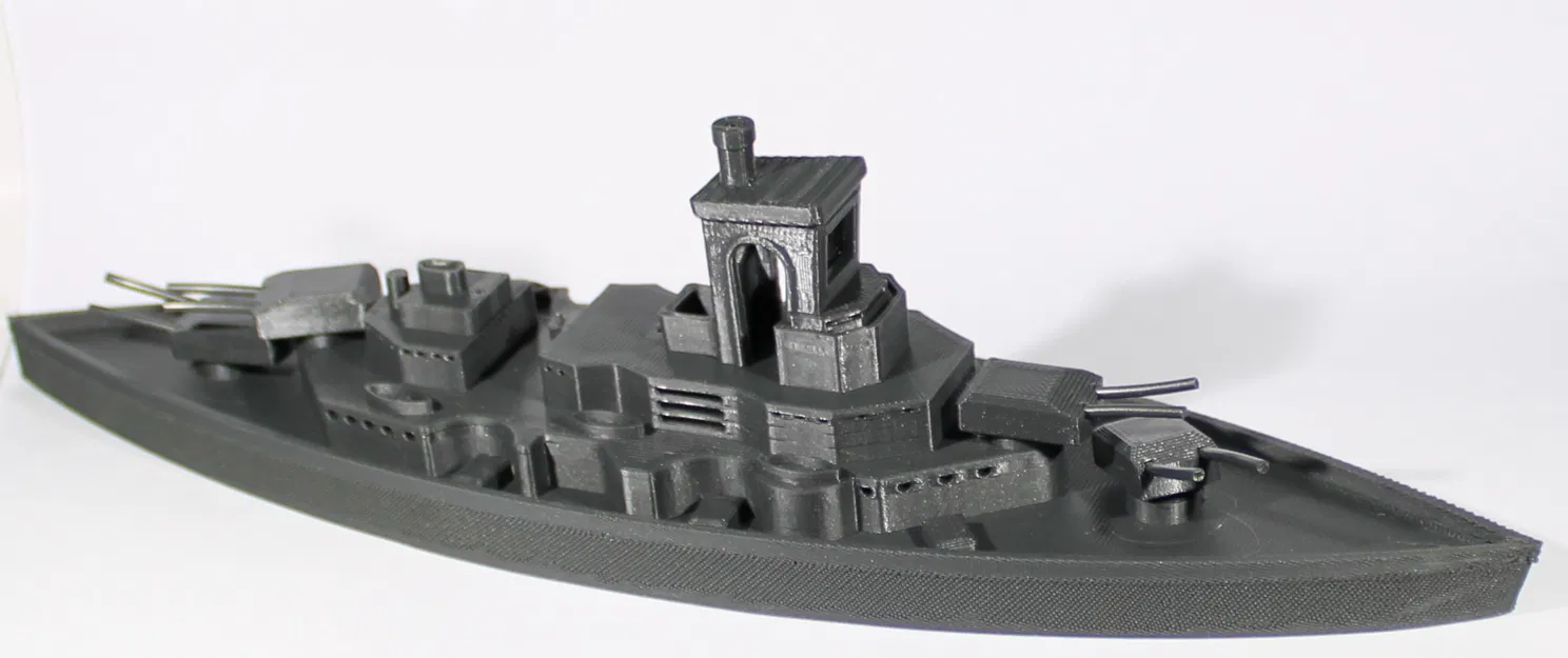 Mô hình tàu chiến Bismarcky 3D - Thiết kế kết hợp độc lạ - Image 1