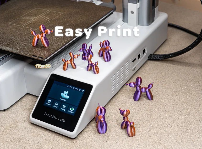 Chú Chó Bong Bóng Mini (Mini Balloon Dog) - Image 1