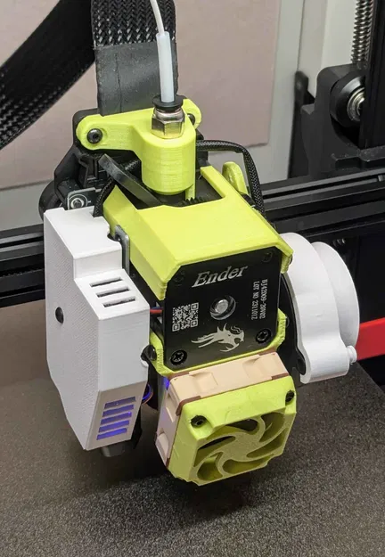 Nắp che motor máy in Ender 3 V3 SE - Image 1