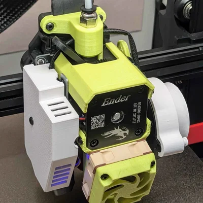 Nắp che motor máy in Ender 3 V3 SE